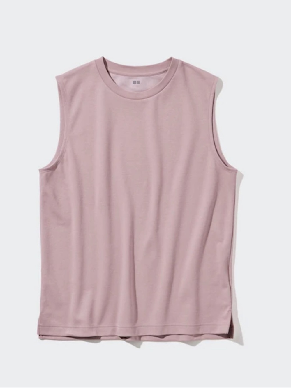 Uniqlo Muscle Tank Top in Dusty Rose